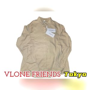 Vlone Friends Tokyo Women's long sleeve Minimalist button up